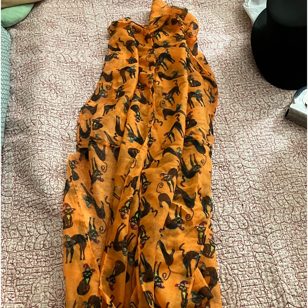 Halloween infinity scarf